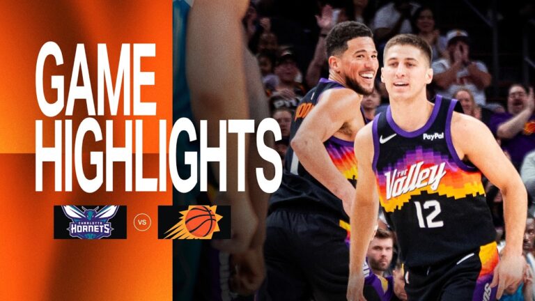Phoenix Suns beat Charlotte Hornets in full-team effort Game Highlights 3-8-26
