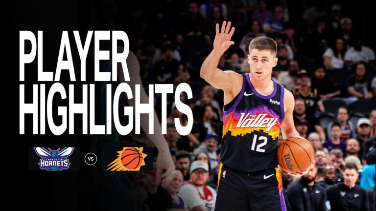 Collin Gillespie puts up 24 PTS vs Charlotte Hornets Phoenix Suns Player Highlights 3-8-26