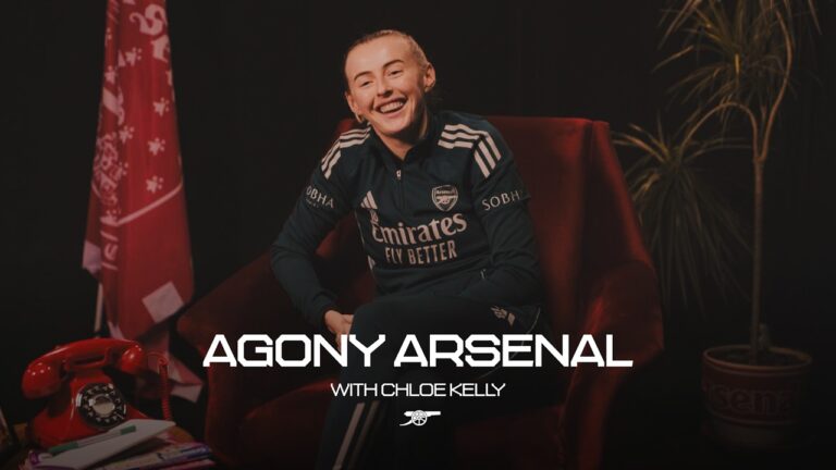 AGONY ARSENAL Chloe Kelly is next in the hot seat