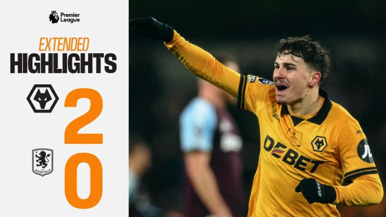 Derby victory! Wolves 2-0 Aston Villa Extended Highlights