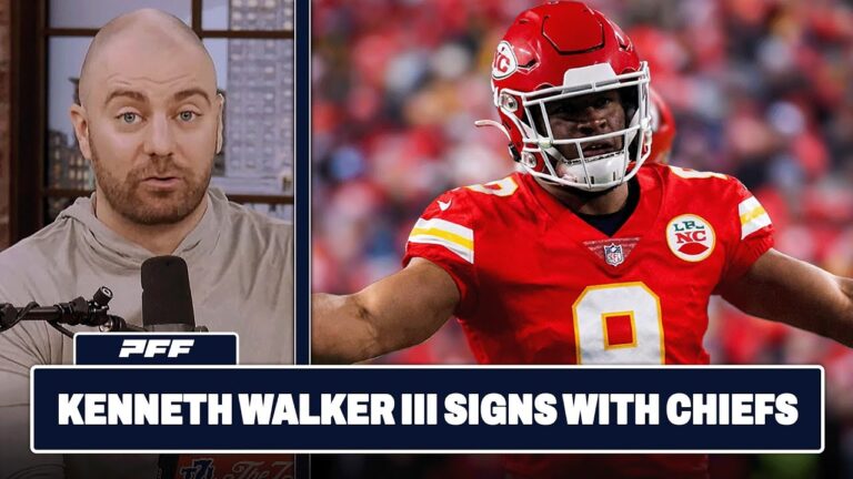 Kenneth Walker III is signing with the Chiefs PFF NFL Show