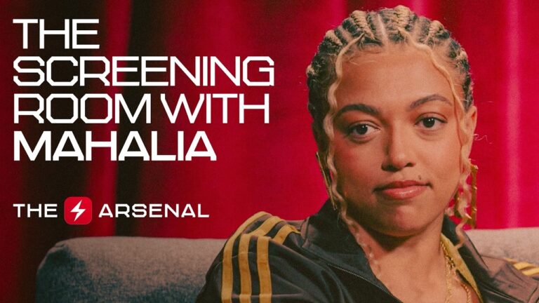 Mahalia reacts to The Link-Up with Bukayo Saka and Tems The Screening Room