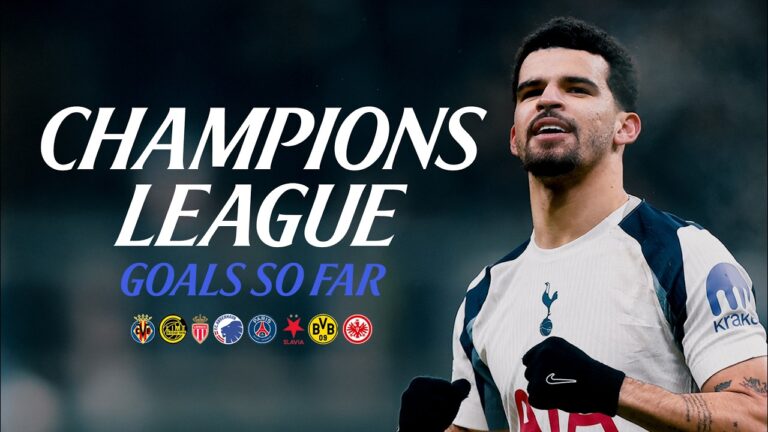 Every Spurs goal in the Champions League so far…