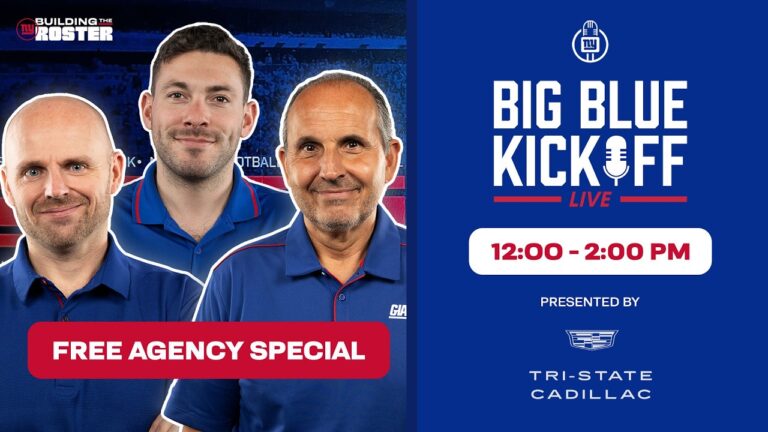 LIVE: Big Blue Kickoff Live 3 9 New York Giants