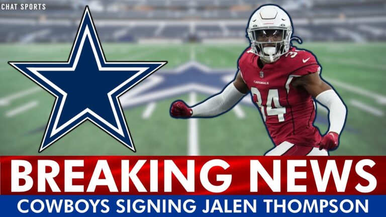Cowboys Make MAJOR Signing In Safety Jalen Thompson During 2026 NFL Free Agency Cowboys News