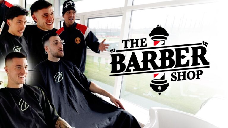 He Scores After Every Haircut! Dalot, Martinez, Sesko & Ugarte The Barbershop: EP 1