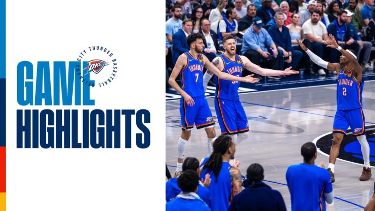 OKC Thunder at Dallas Mavericks Game Highlights March 1st, 2026