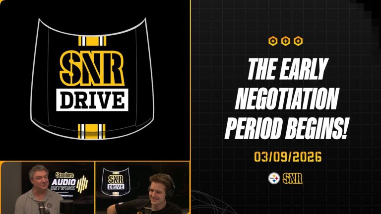 The Early Negotiation Period Begins SNR Drive (Mar.9) Pittsburgh Steelers