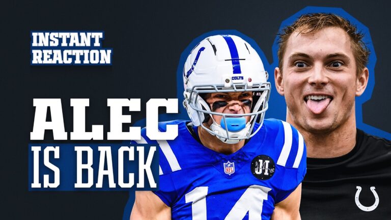 Alec Pierce is STAYING with the Colts! Instant Reaction Indianapolis Colts Podcast