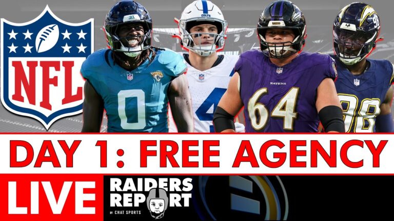 Raiders Free Agency LIVE: Tyler Linderbaum Signed, 2026 NFL Free Agency Tracker & NFL News Day 1