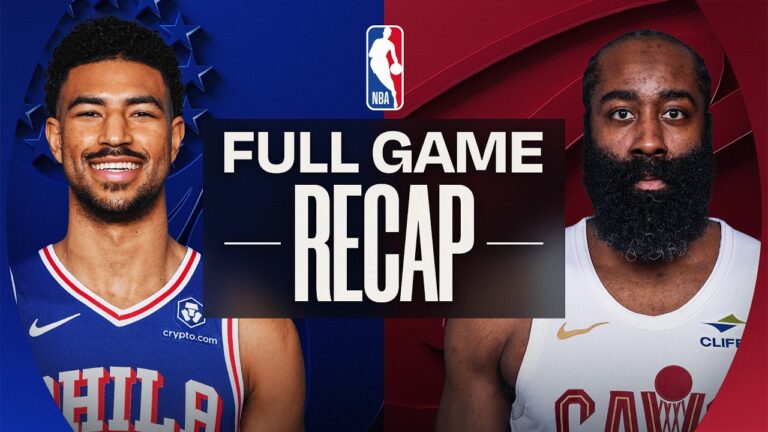 Game Recap: Cavaliers 115, Sixers 101