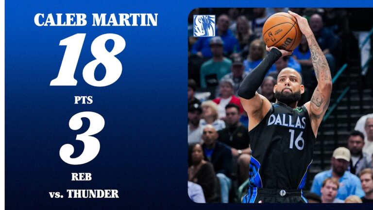 Caleb Martin(18 Points) vs. Oklahoma City Thunder March 1, 2026