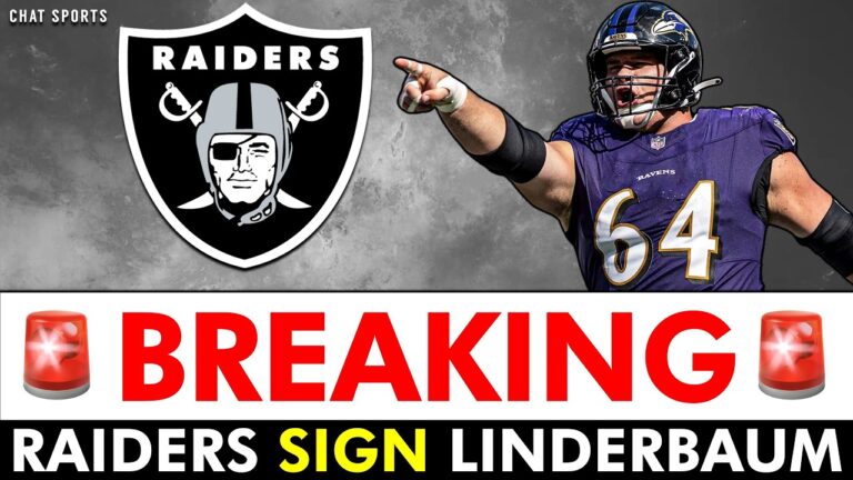 THERE IT IS! Tyler Linderbaum SIGNING With The Las Vegas Raiders 2026 NFL Free Agency