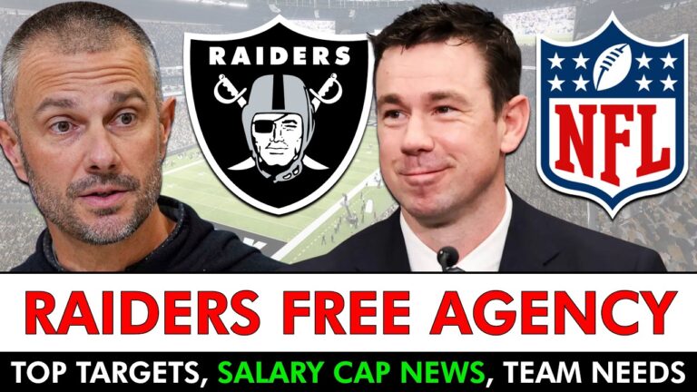Las Vegas Raiders 2026 NFL Free Agency: Top Free Agent Targets, Salary Cap News & Team Needs
