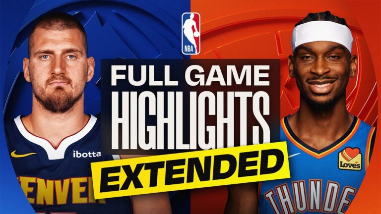 EXTENDED: NUGGETS at THUNDER FULL GAME HIGHLIGHTS March 9, 2026
