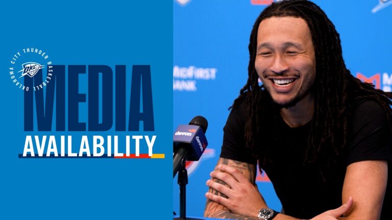 Jaylin Williams on seeing Denver multiple times Postgame Media March 9, 2026