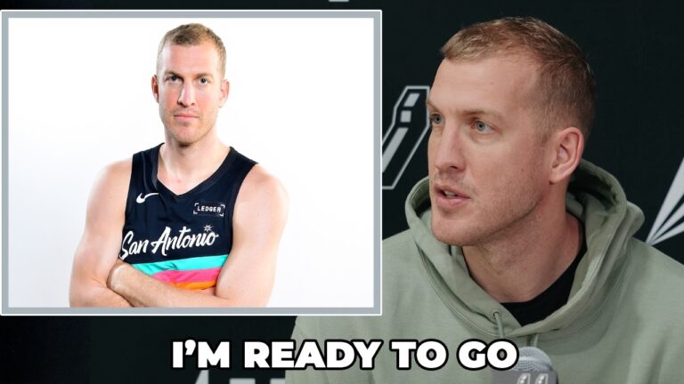 Mason Plumlee on Preparing for His Return to the Court With the Spurs