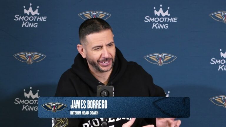 James Borrego Pelicans-Clippers Postgame Interview 3 1 2026