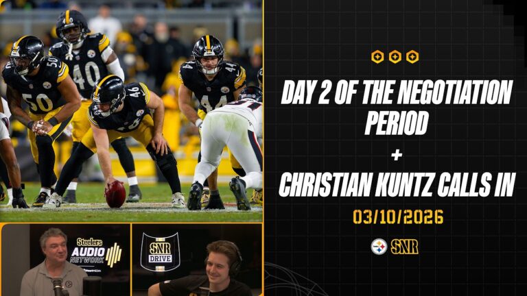Negotiation Period Day 2 Christian Kuntz Calls In SNR Drive (Mar. 10) Pittsburgh Steelers