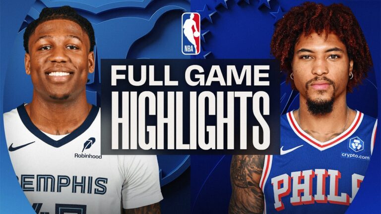 GRIZZLIES at 76ERS FULL GAME HIGHLIGHTS March 10, 2026