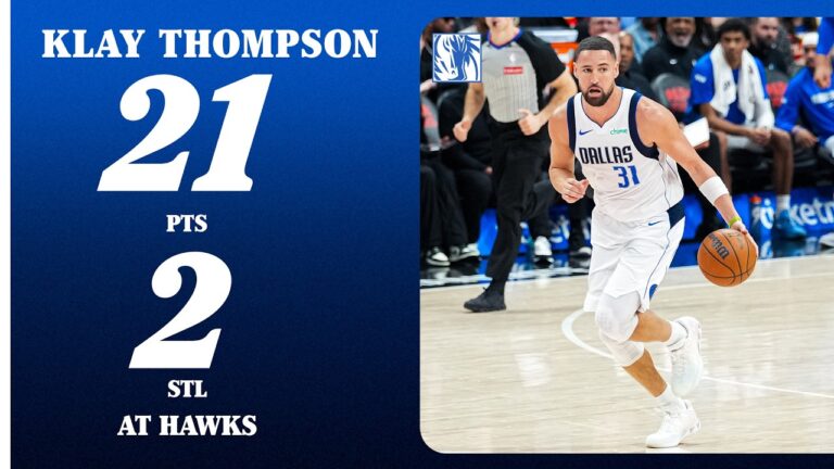 Klay Thompson (21 PTS 2 STL) at Atlanta Hawks March 10, 2026