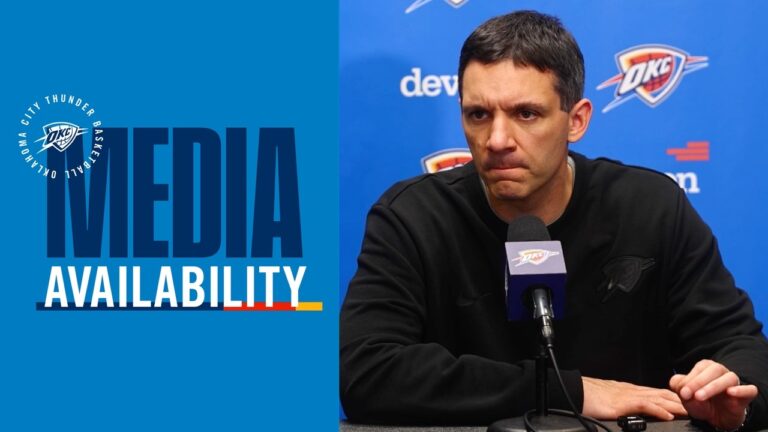 Coach Daigneault on Shai’s 59-game streak of 20 points on the road Postgame Media March 1, 2026
