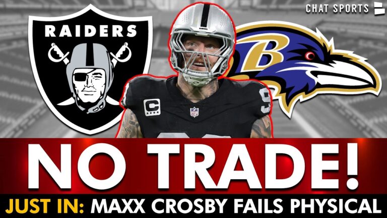 MASSIVE Raiders News: Baltimore Ravens BACK OUT OF Maxx Crosby Trade – Instant Reaction & Analysis