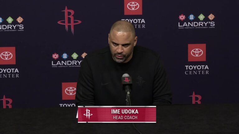 Press Conference by Ime Udoka vs Raptors
