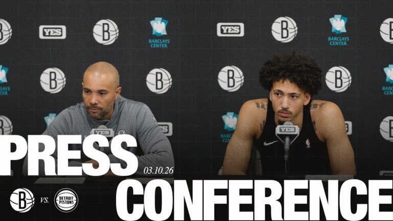 Jordi Fernàndez and Jalen Wilson Postgame Press Conferences vs Detroit