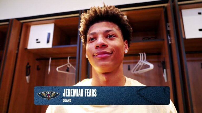 Jeremiah Fears Pelicans-Clippers Postgame Interview 3 1 2026