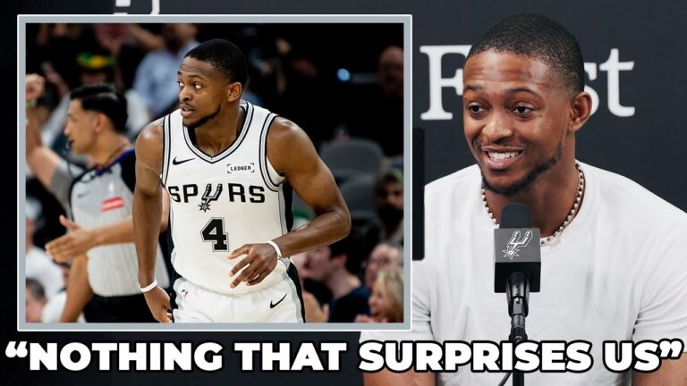 De’Aaron Fox on Spurs Being Prepared for Different Defenses