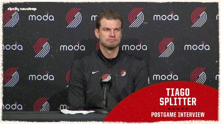 Tiago Splitter Postgame Media Availability Portland Trail Blazers vs Hornets March 10, 2026