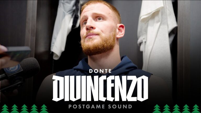 We Can’t Get Too Low, We Learn From This And Adjust. Donte Divincenzo Post Game Sound 03.10.26
