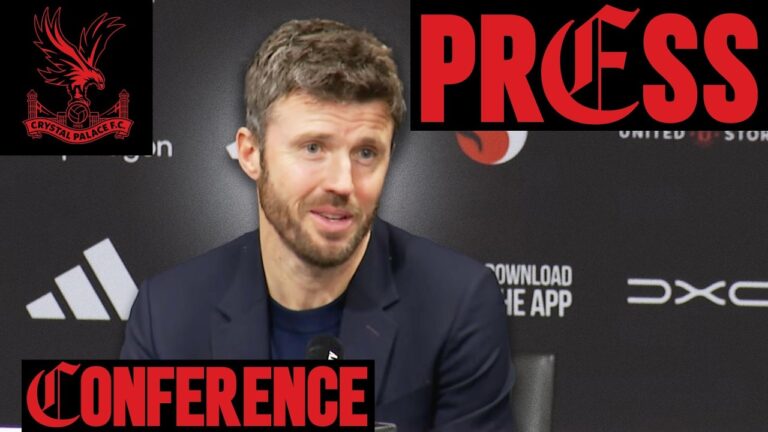 I’m Excited About Where He Can Get To! Michael Carrick Post-Crystal Palace Press Conference
