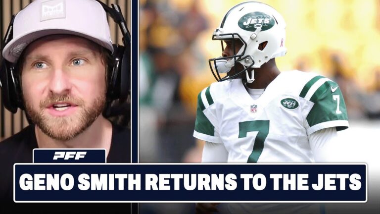 Geno Smith Signing With The Jets PFF NFL Show