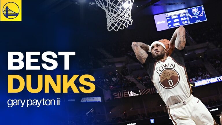 Gary Payton II’s Best Dunks of the 2025-26 Season (So Far)