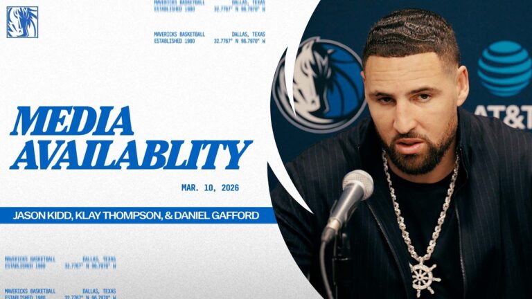 Jason Kidd, Klay Thompson, & Daniel Gafford Post-Game Media Availability ATL 3 10 26