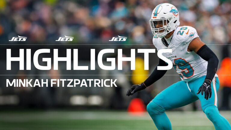 Every Career Interception for New Jets Safety Minkah Fitzpatrick