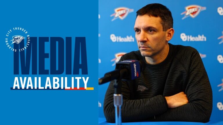 Practice Media Availability with Coach Daigneault March 11, 2026 OKC Thunder