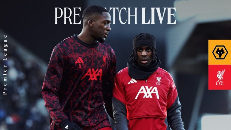 Premier League Live: Wolves vs Liverpool Team news, arrivals & build-up coverage