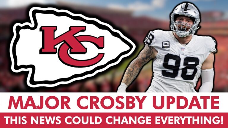 This MASSIVE Maxx Crosby Update Has A HUGE Impact On The Kansas City Chiefs!