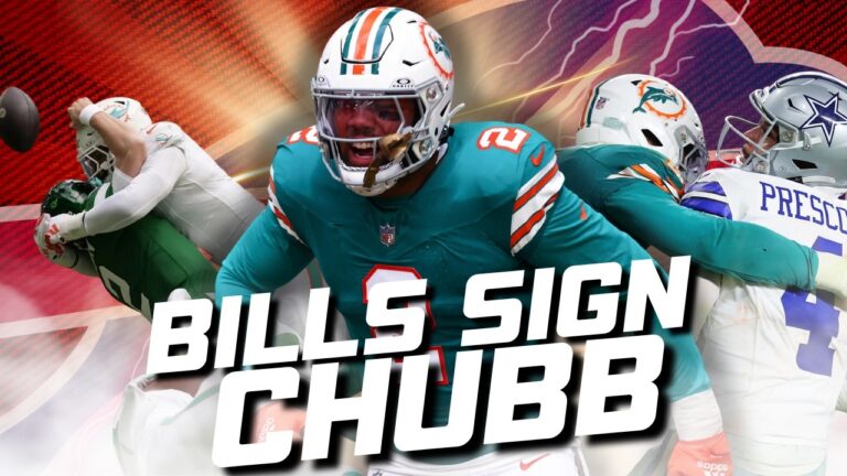 The BILLS make a SPLASH signing BRADLEY CHUBB Jenna joins from FLORIDA to discuss WHAT’S NEXT?!