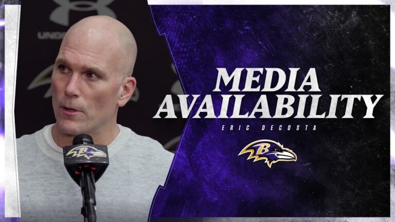 Eric DeCosta Addresses Start of Free Agency Baltimore Ravens Final Drive