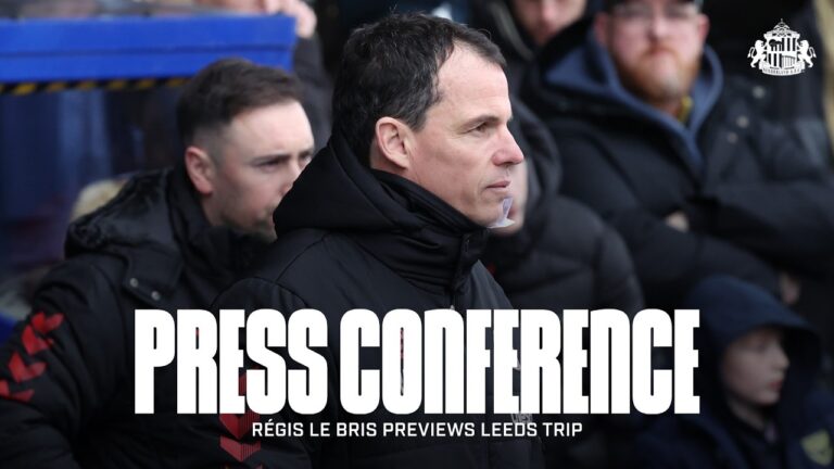 Leeds United vs Sunderland AFC Régis Le Bris’ Premier League Press Conference