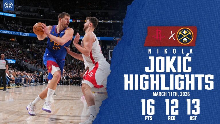 Nikola Jokić 25TH TRIPLE-DOUBLE Game Highlights vs. HOU
