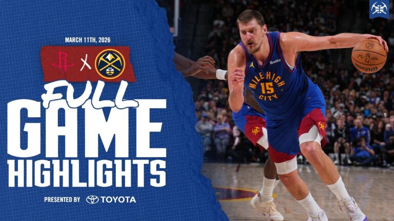 Denver Nuggets 36-POINT WIN vs. Houston Rockets Full Game Highlights