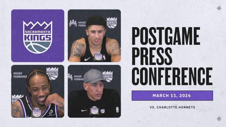 Nique Clifford, DeMar DeRozan & Coach Christie Postgame Interviews 3.11.26