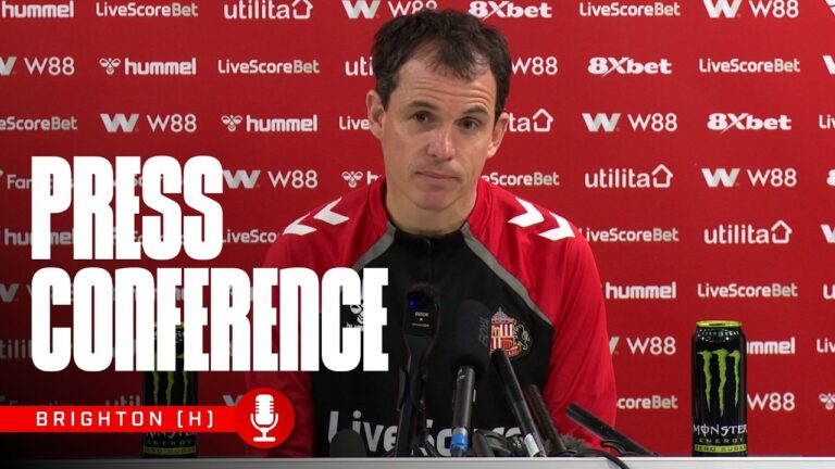 ‘We have a responsibility to react’ Régis Le Bris Previews Brighton Game Press Conference