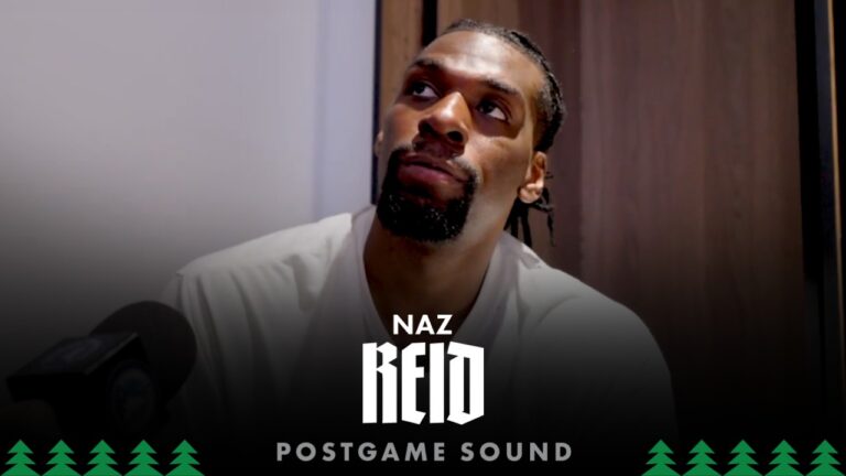 I Think That We Just Gotta Be Consistent On Both Sides. Naz Reid Postgame Sound 3.11.26