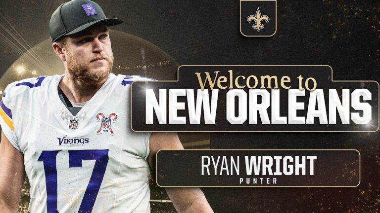 Ryan Wright Introductory Press Conference New Orleans Saints